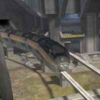 the train from the multiplayer map "Terminal"